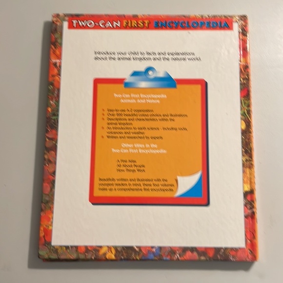 NOT ELIGIBLE FOR BUNDLE SALE  Animals and Nature:Two-Can First Encyclopedia - Picture 2 of 14